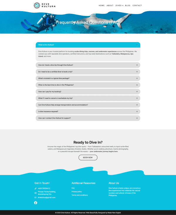 %50 Remaining Balance - Dive Kultura Brand Identity Creation - Image 4
